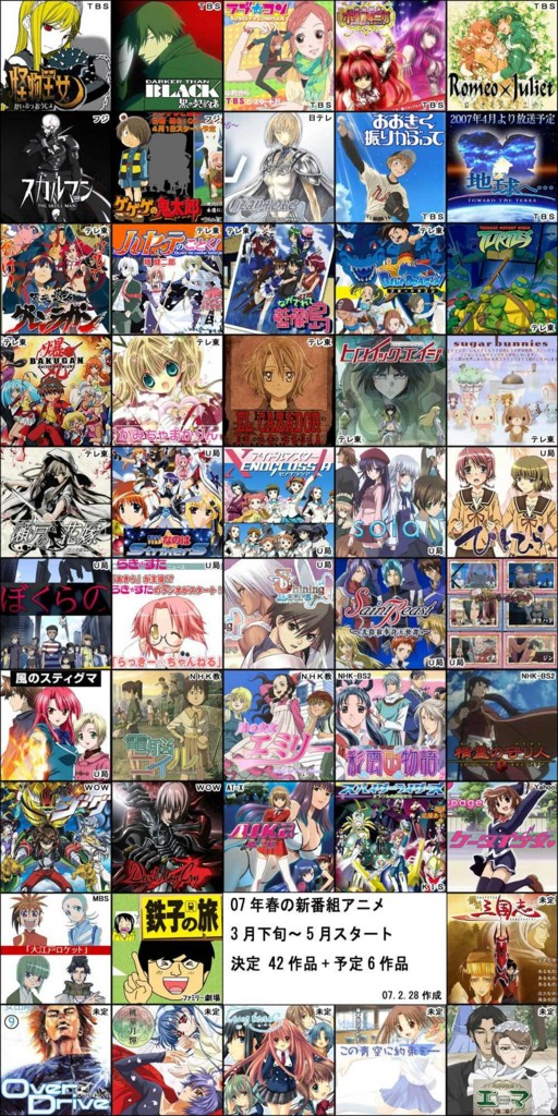 今から10年前のアニメってレジェンドばっかりだね Mouseionのブログ