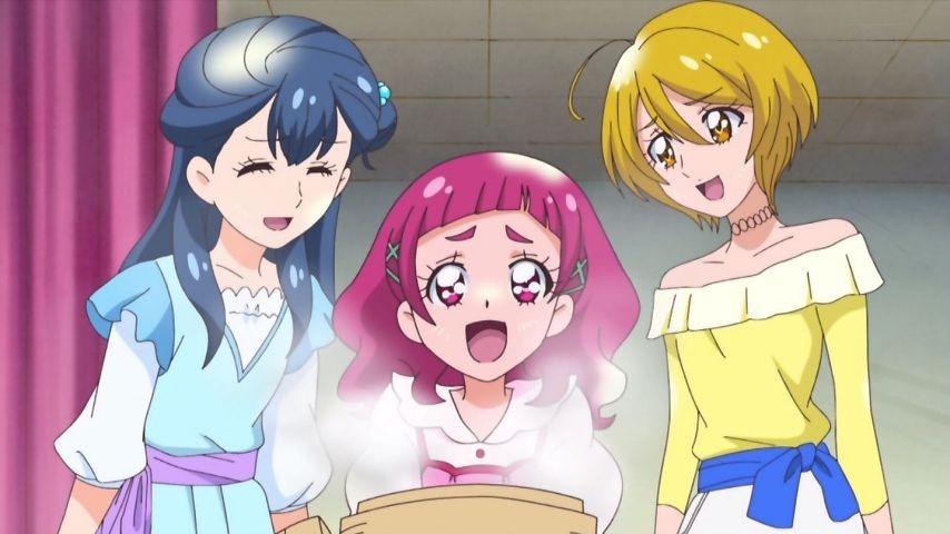 HUGっと!プリキュア 第29話 雑感 さつまいも餡って当時は珍しかったのかな。今は栗餡と共に美味しいの代表格だけど