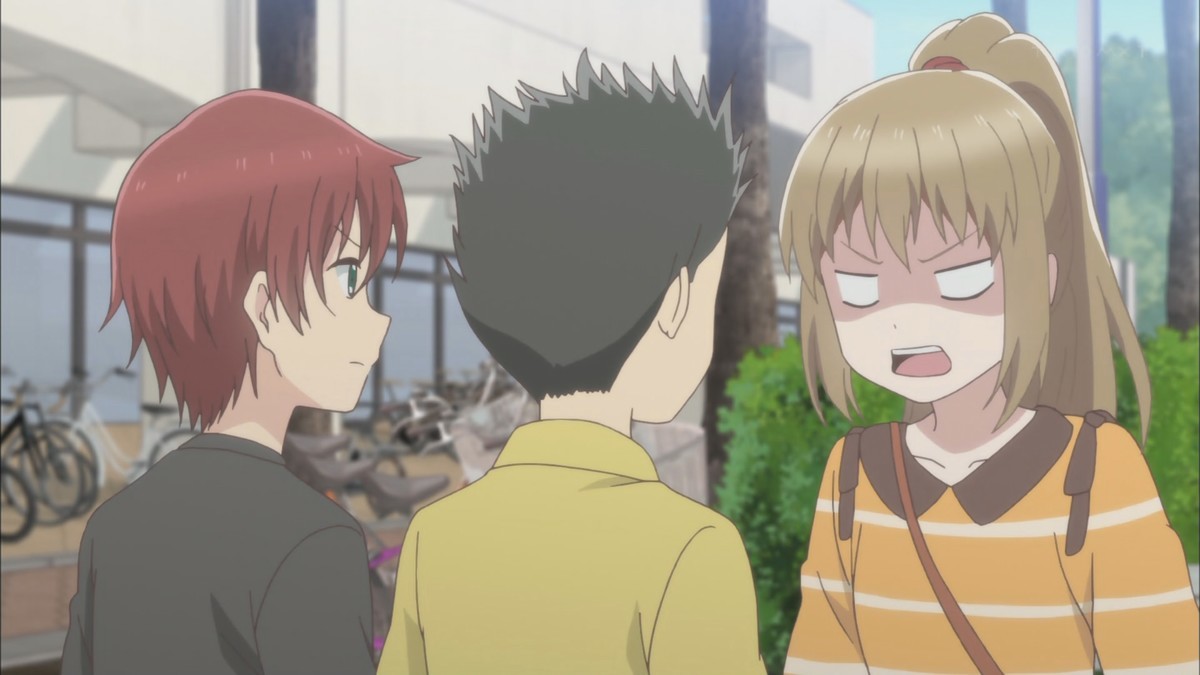 女子高生の無駄づかい 第9話 雑感 前髪ぱっつんもかわいいと思うけどな 人によるけど Mouseionのブログ