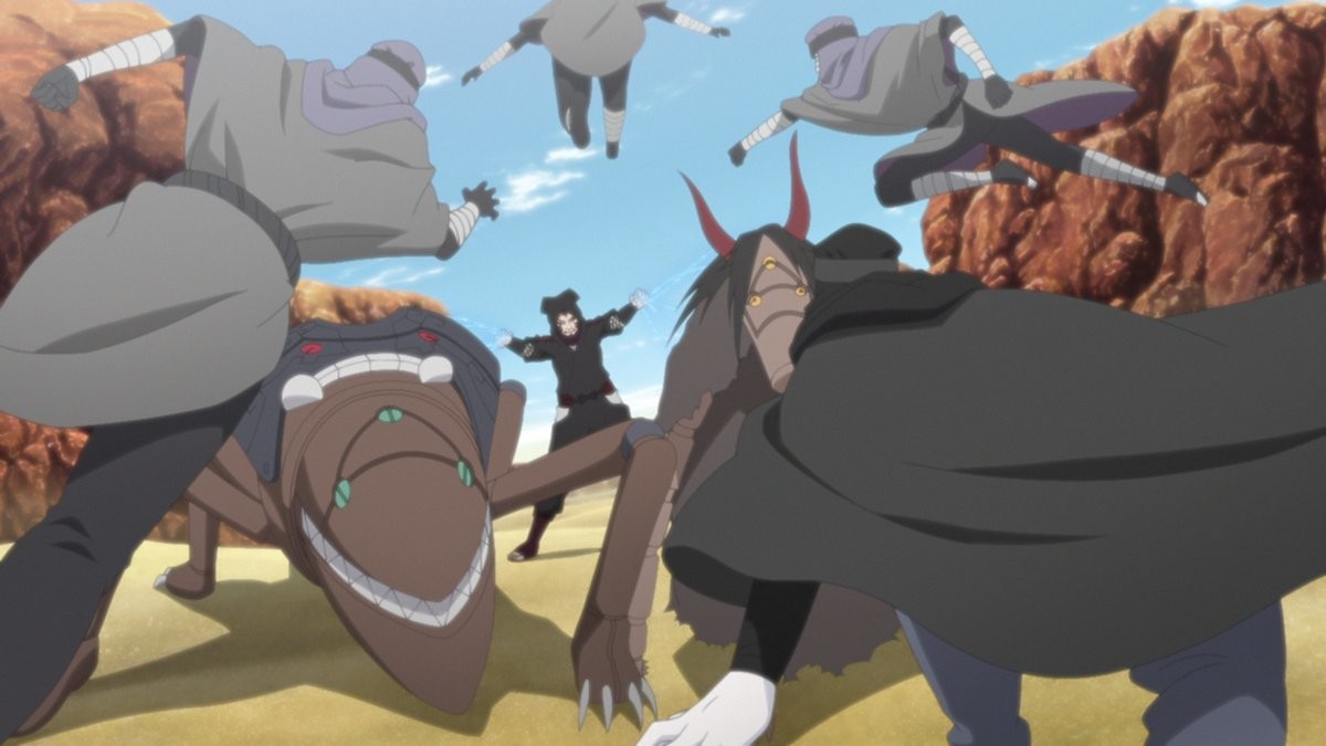 Boruto ボルト Naruto Next Generations 第122話 雑感 カンクロウやっぱり無駄死にだった 多分生きてると思うけど Mouseionのブログ