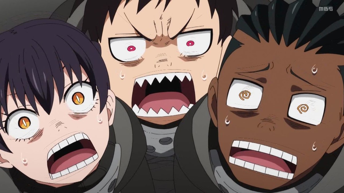 炎炎ノ消防隊 弐ノ章 第7話 雑感 この番組はキチガイスマイルでお送りしました Mouseionのブログ