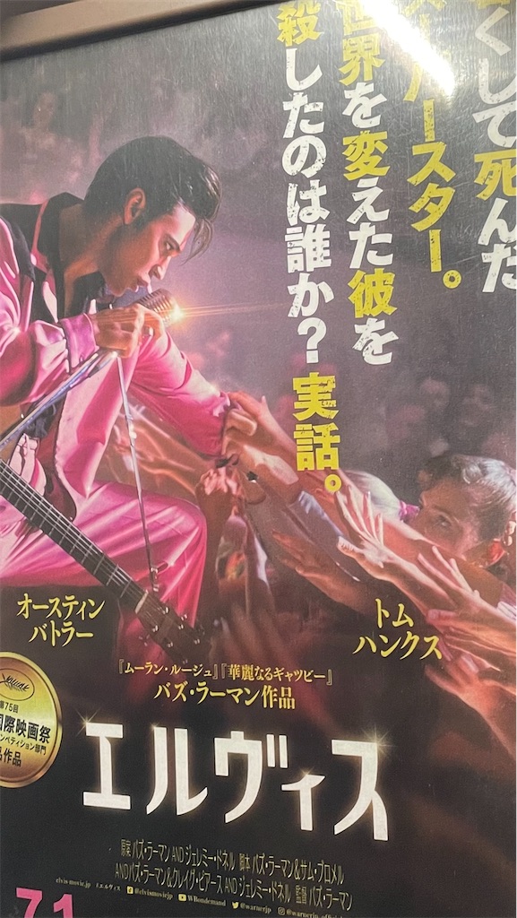 ☆闇に響く声☆映画パンフレット☆当時物☆エルヴィス