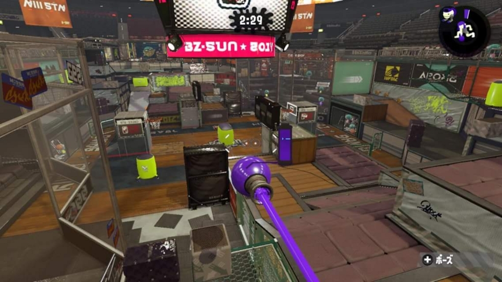 スプラトゥーン２新ステージ アジフライスタジアム 追加 さんぽして考察した簡単なまとめ 妄想力は無限大 別館