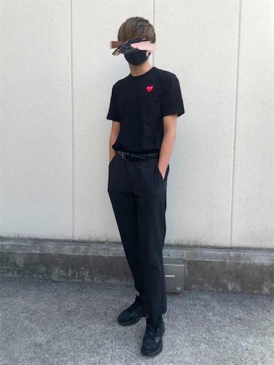 【PLAY comme des garcons コムデギャルソン】Tシャツのサイズ感【失敗しない選び方】 - あざとボーイブログ