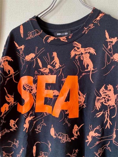 WIND AND SEA キムタク着用【タイダイ柄 ロンT】のサイズ感は