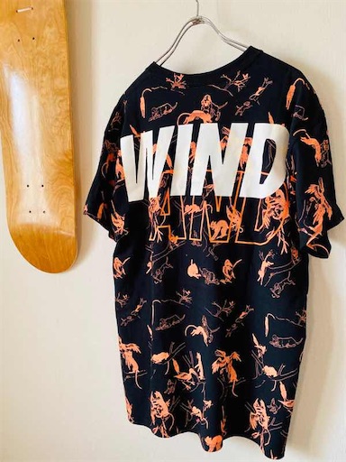 WINDANDSEA ウィンダンシー キムタク着 タイダイロンT XL キムタク着 私物 同柄同色 ウィンダンシー タイダイ ロンT 長袖