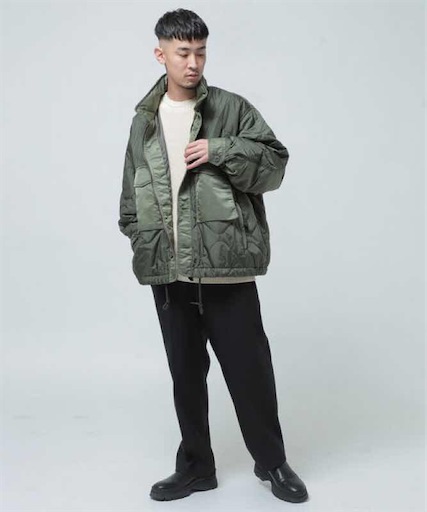 コーデに合わせやすい【HERMES】キルティングジャケット コーデに合わせやすい【HERMES】キルティングジャケット