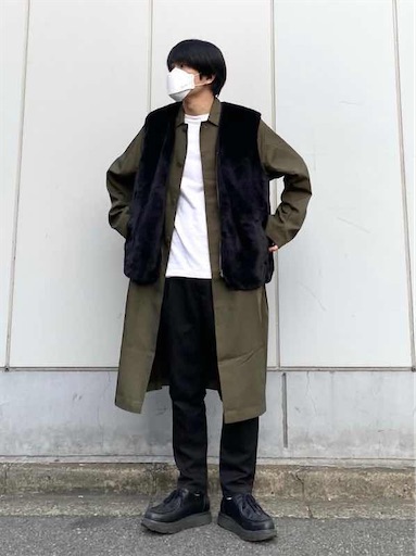 kolor カラー アウター カーキ オレンジ メンズ kolor カラー