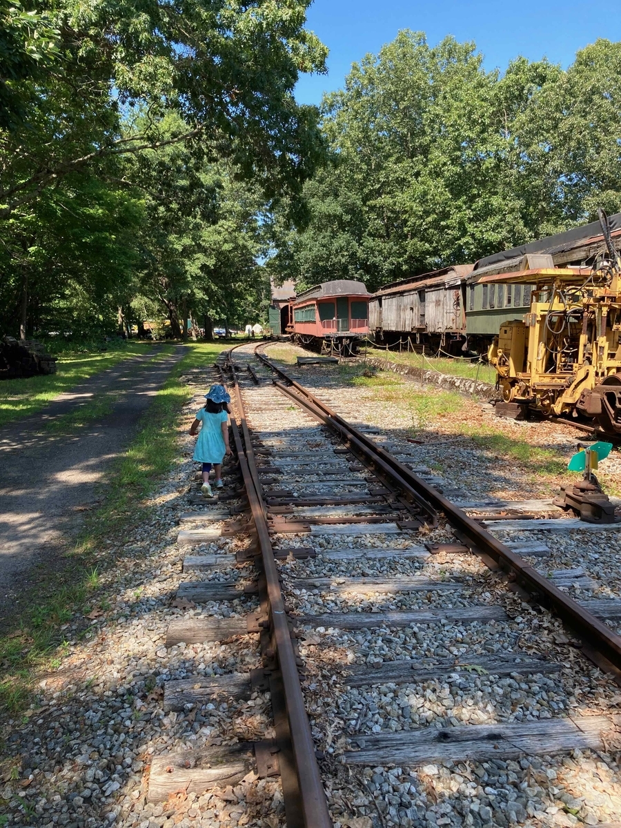 Eastern Railroad Museum 手動の列車