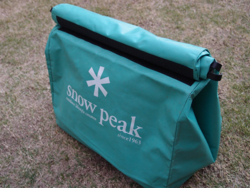 キャンプのゴミ箱はやっぱりスノーピークのガビングスタンドが便利だっ