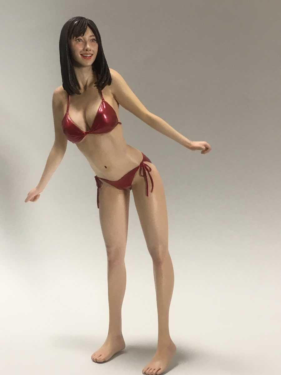 【〜7/12】完成品　ハセガワ1/12　グラビアガール 1/12 12リアルフィギュア コレクション No.16 “グラビアガール