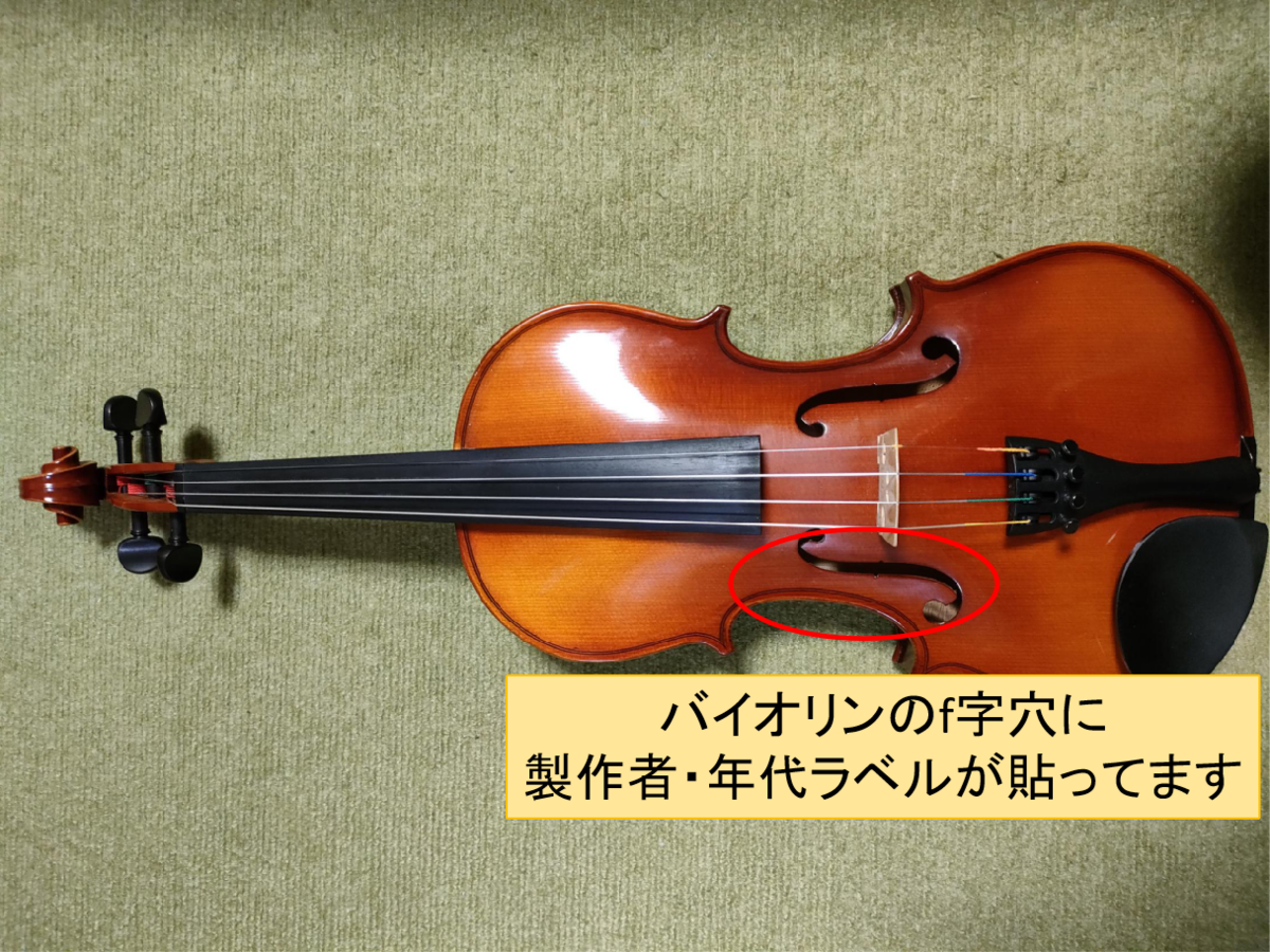 初心者向け】中古屋でバイオリンを購入する時の注意点 ～製作者ラベル