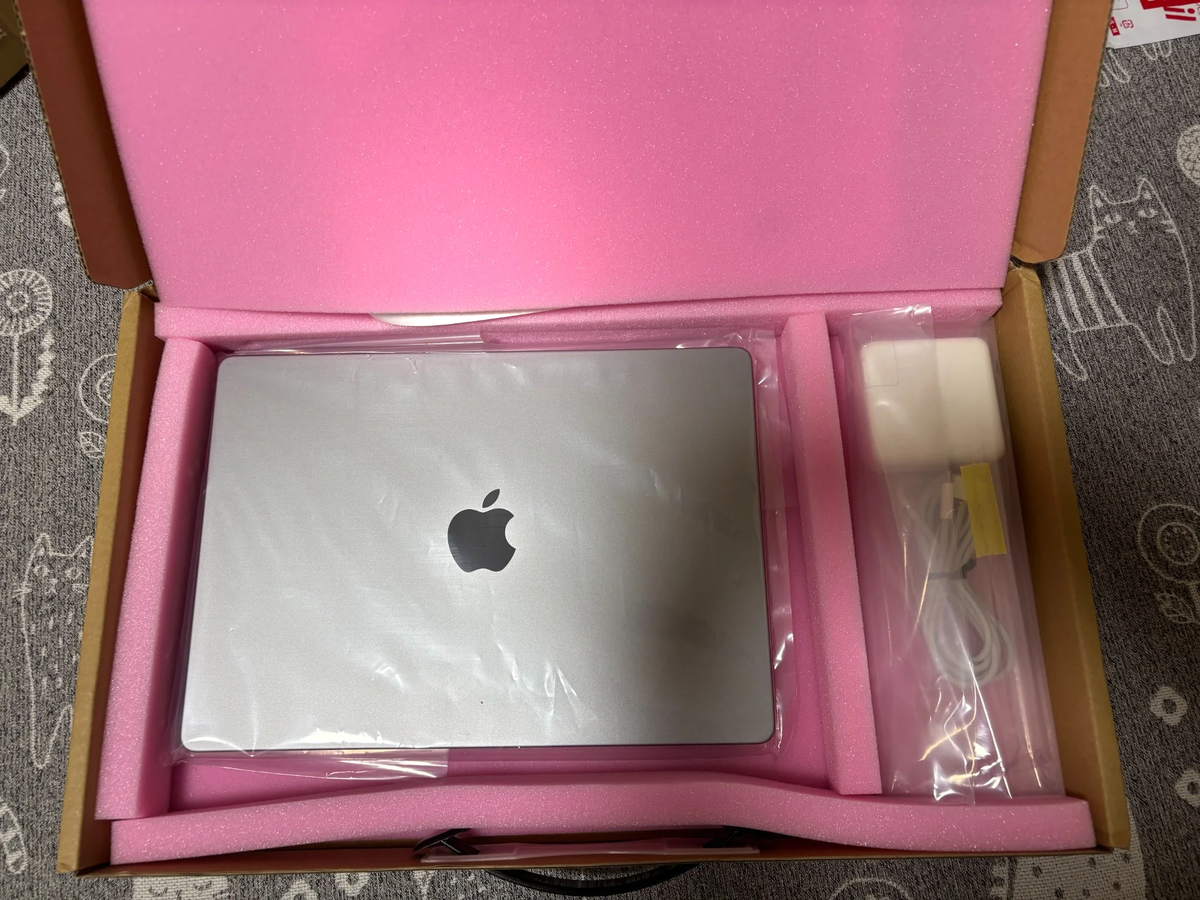 中古M1 Pro MacBook Pro 32GBを開封｜Qualit Bランク品の状態