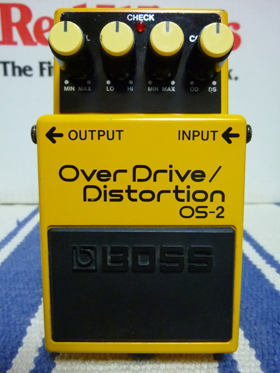 BOSS TR-2 Tremolo＆OS-2 OverDrive/Distortion - 赤い羽BLOG