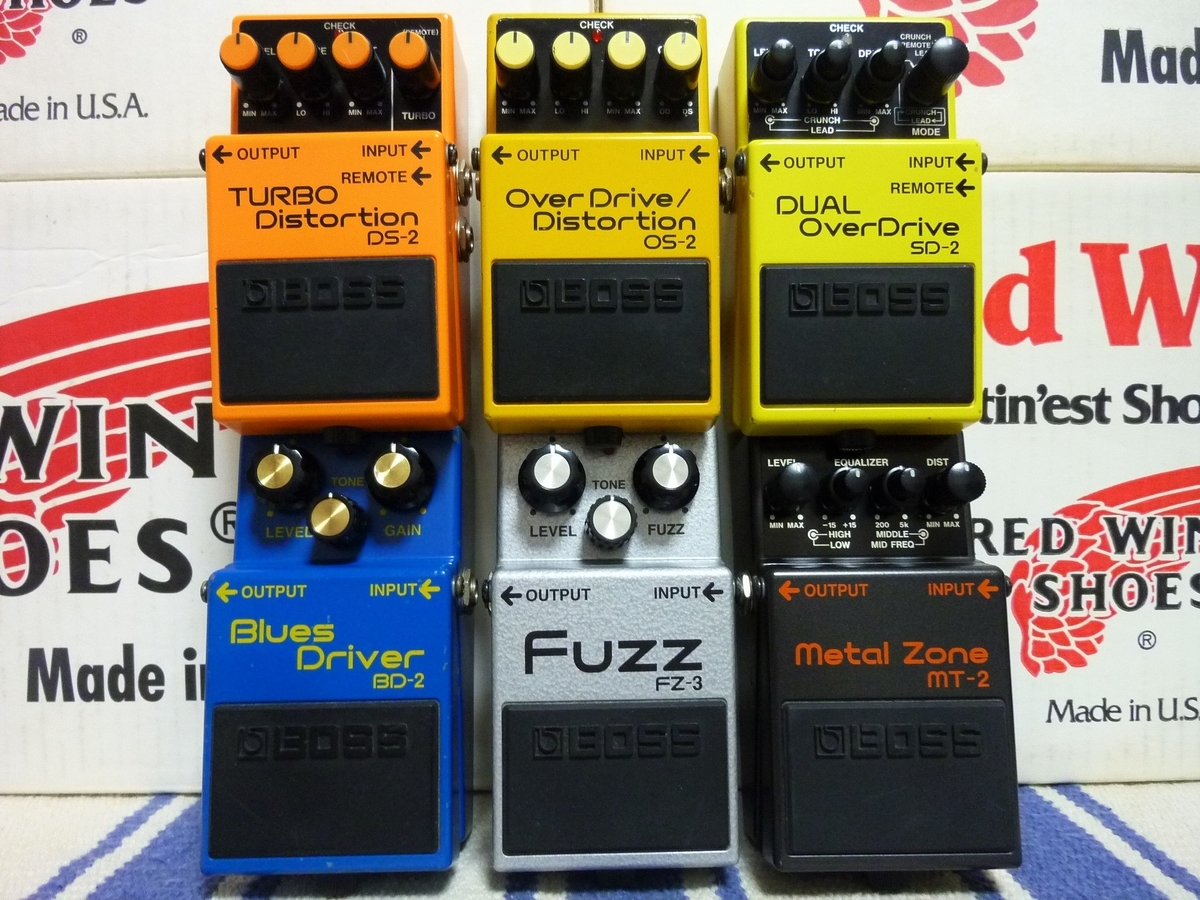 BOSS コンパクトエフェクター コレクション - 赤い羽BLOG