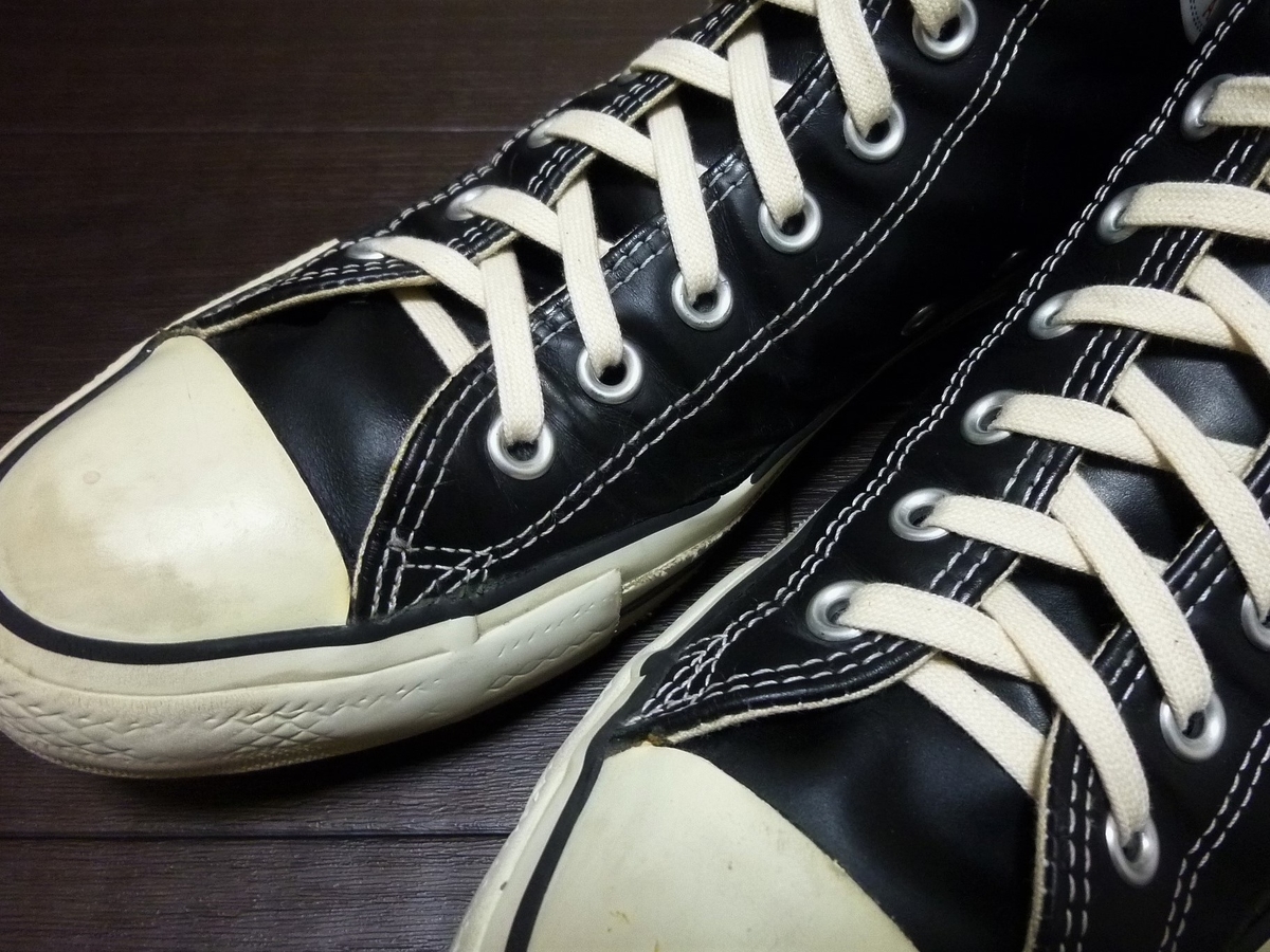 CONVERSE LEATHER ALL STAR HI BLACK ＆ This is / All-Cotton