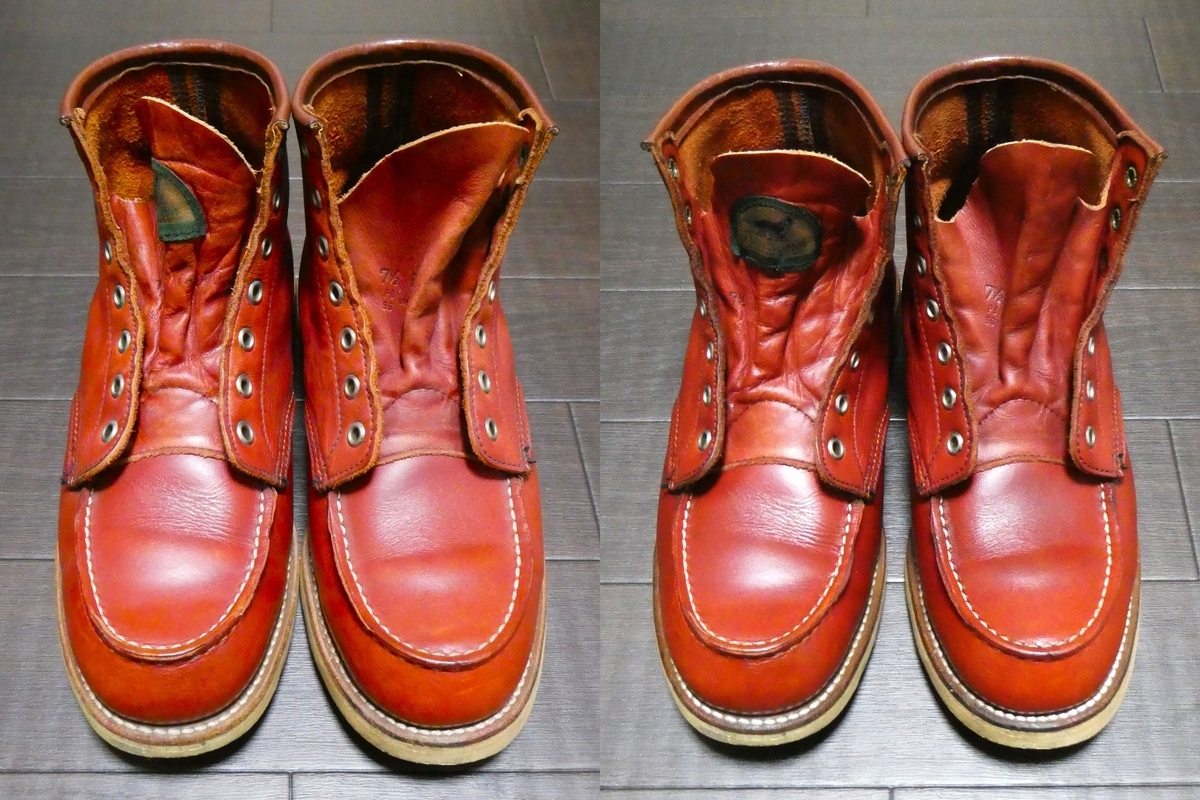 REDWING COLUMN NO.116 レッドウィング旧オロラセット875 メンテナンス