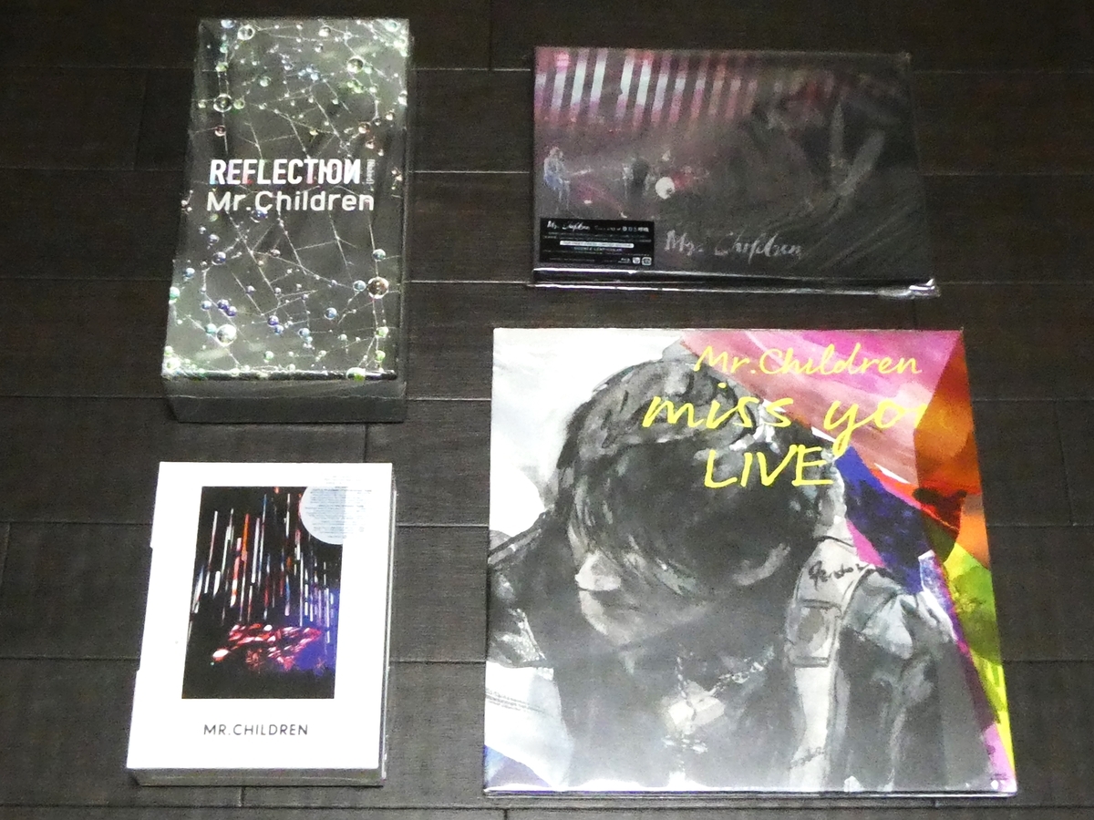 Mr.Children Live Blu-ray 「miss you LIVE」 - 赤い羽BLOG