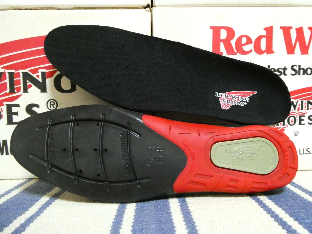 REDWING COLUMN NO.122 レッドウィング REDBED FOOTBED - 赤い羽BLOG