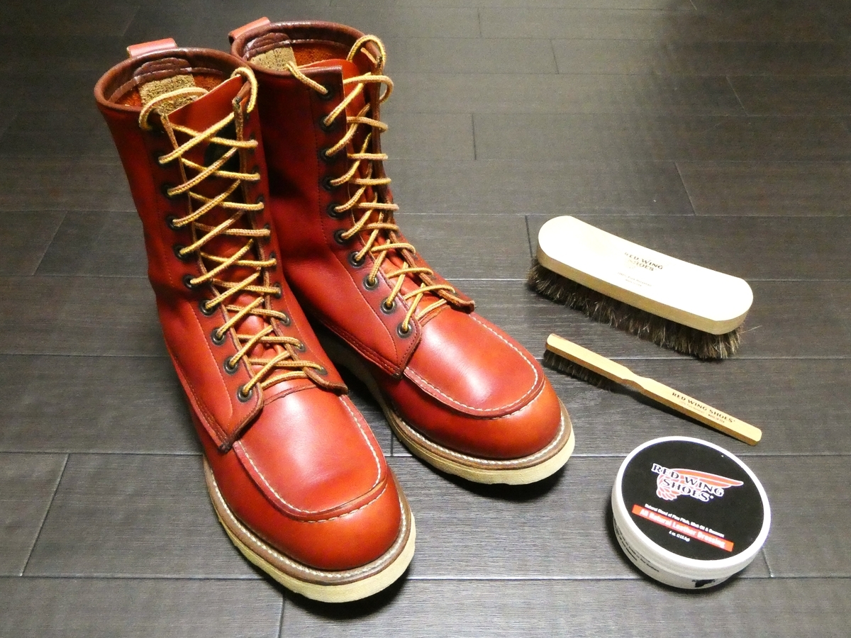REDWING COLUMN NO.125 レッドウィング877 半円犬タグ メンテナンス編