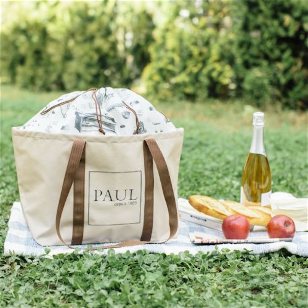 フランスのパン屋さん☆Paulのバッグ ◇◇ PAULエコバッグ新発売◇◇ 肩掛けできる大きめサイズのエコ