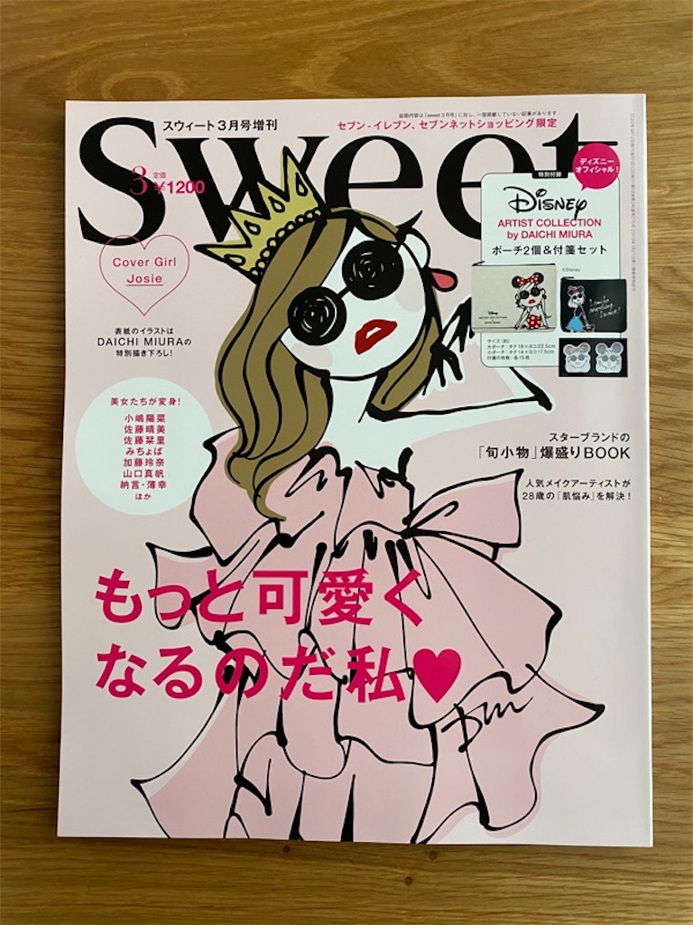 雑誌付録レビュー◇水玉最強！スウィート3月号の付録が想像以上に