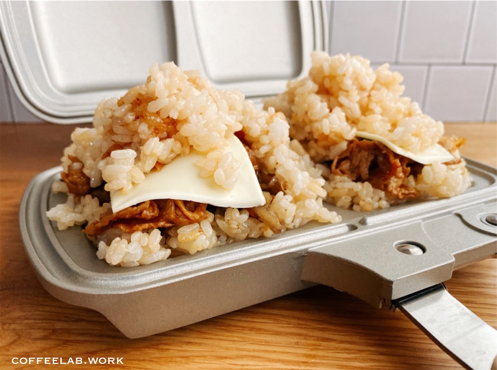 家事ヤロウ 簡単キャンプ飯 きんぴらライスバーガーを作ってみた 旅するエスプレッソ