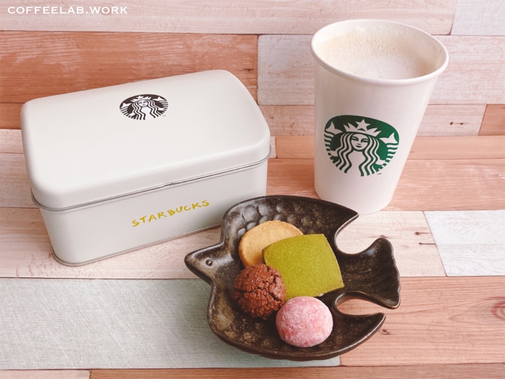 Starbucks - スタバ クッキー缶 Starbucks - スタバ 2種のボールクッキー缶の通販 by いー's