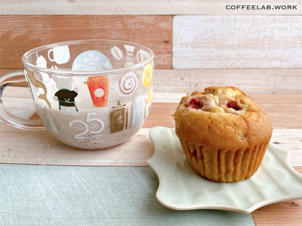 いちびこのいちごマフィンが日本百貨店とコラボして苺ましましになってました 旅するエスプレッソ