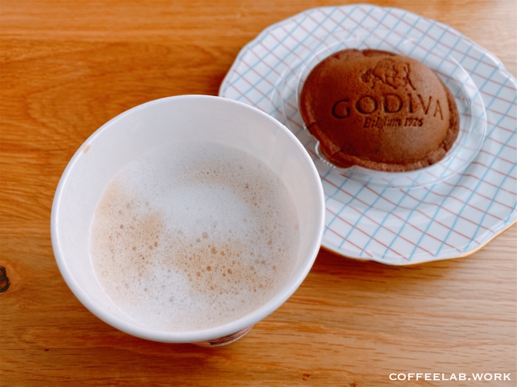 ローソンカウンターコーヒー カフェラテホット