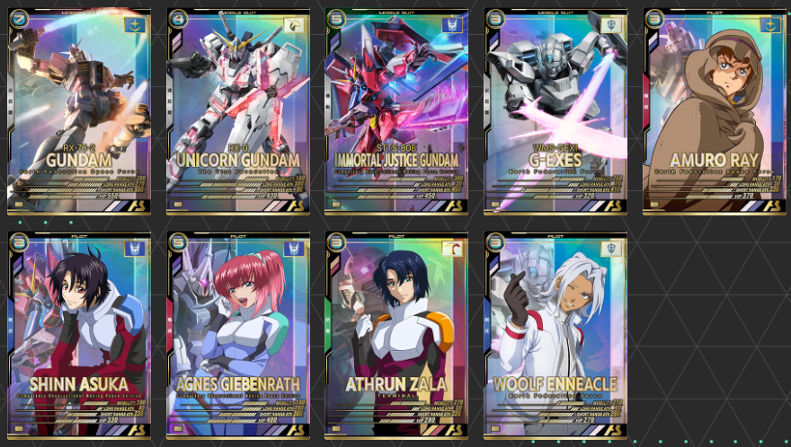 UNITRIBE Season01 1巡目 63/72 - ガンダム アーセナルベース UNITRIBE Season01 1巡目 63/72 - ガンダム アーセナルベース