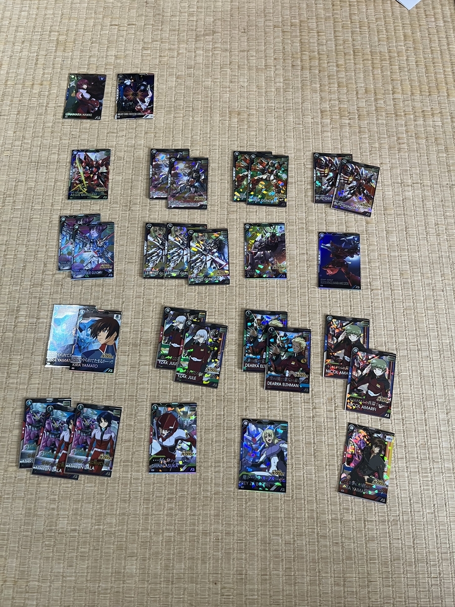 1BOX内訳 - ガンダム アーセナルベース あれこれ
