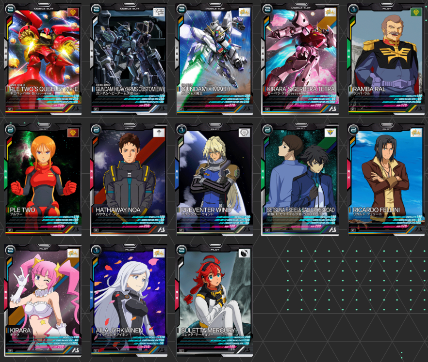 12/31までお値下げ　アーセナル FORSQUAD Season06 56+3+9/75 - ガンダム アーセナルベース あれこれ