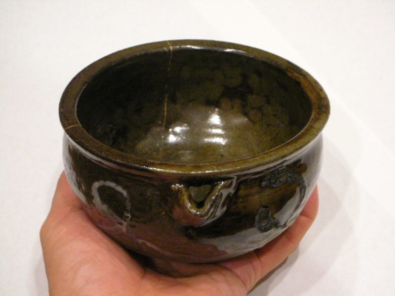 花器 古唐津 武雄系 素麺手 黒釉 茶道具 懐石 茶道 徳利 花入 骨董 古美術 花器 古唐津 武雄系 素麺手 黒釉 茶道具 懐石 茶道 徳利 花入