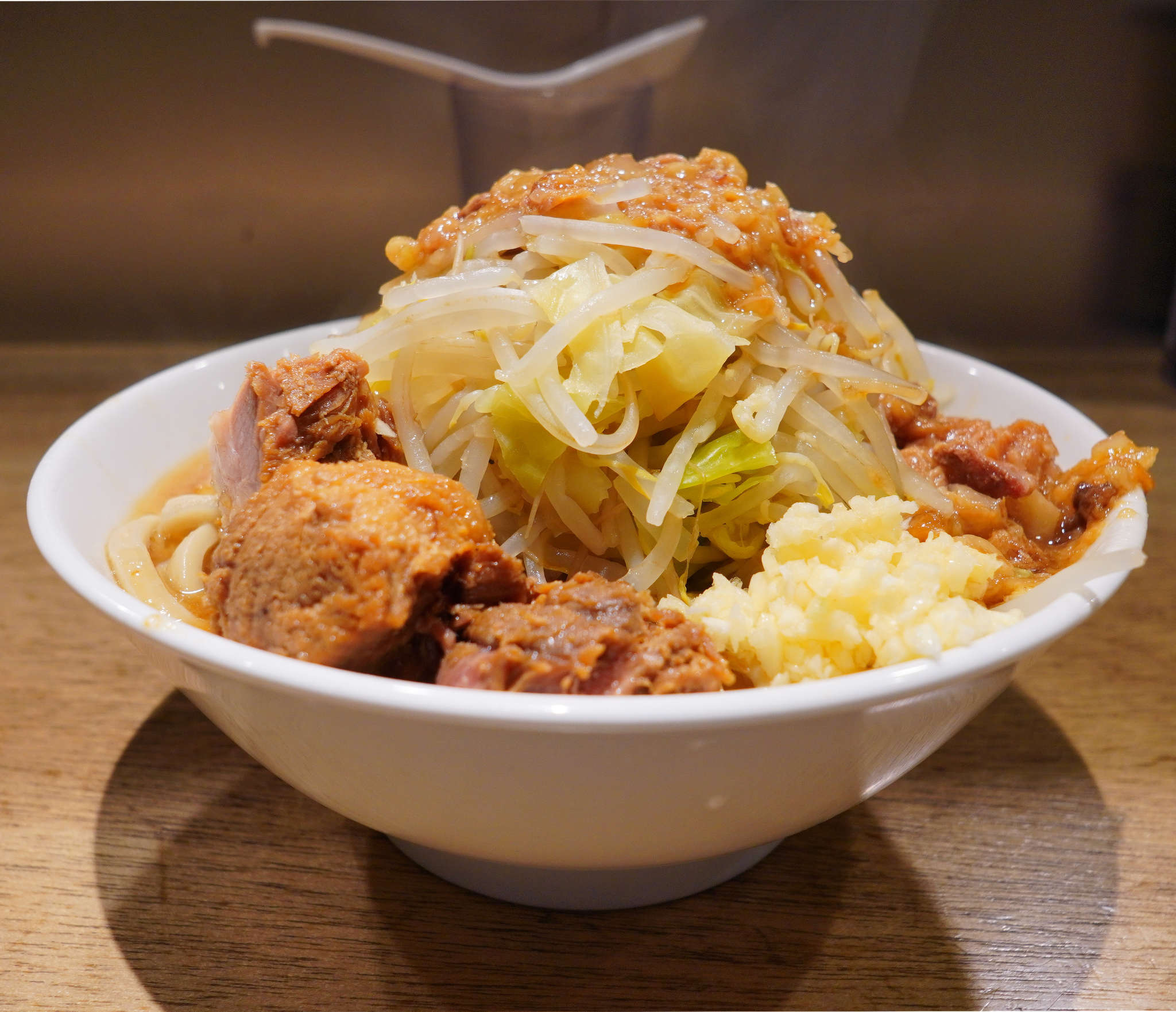 MEN YARD FIGHT - 「えびラーメン」初検証。アブラからも既にエビの