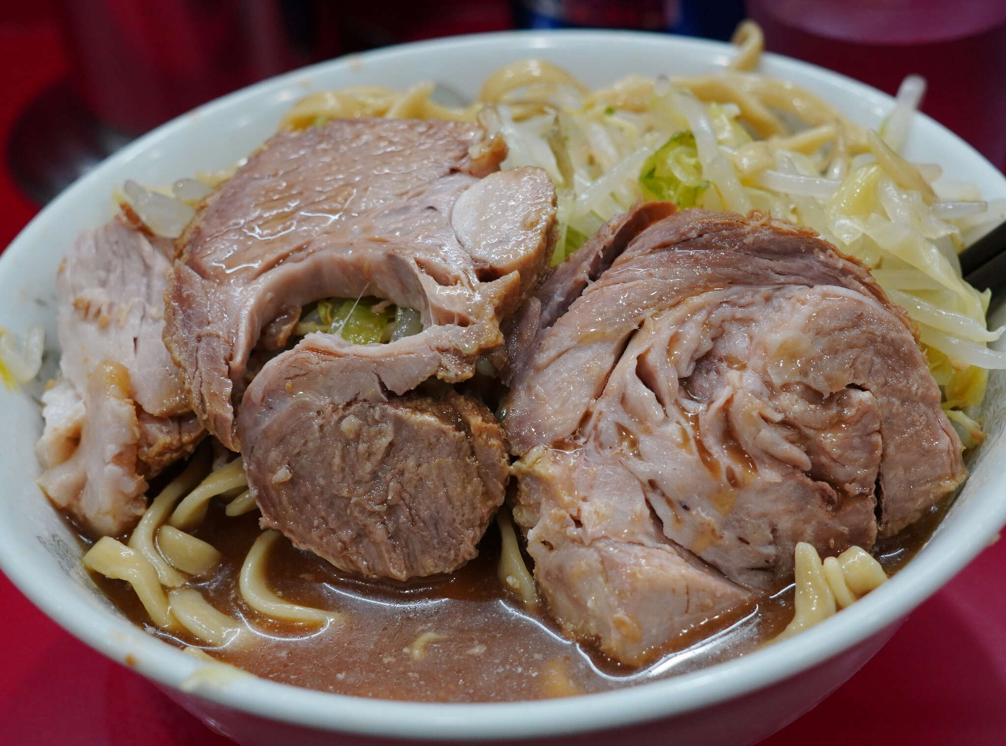 ラーメン二郎 生田駅前店 - 隅田川花火大会の影響か？外待ち無しの神