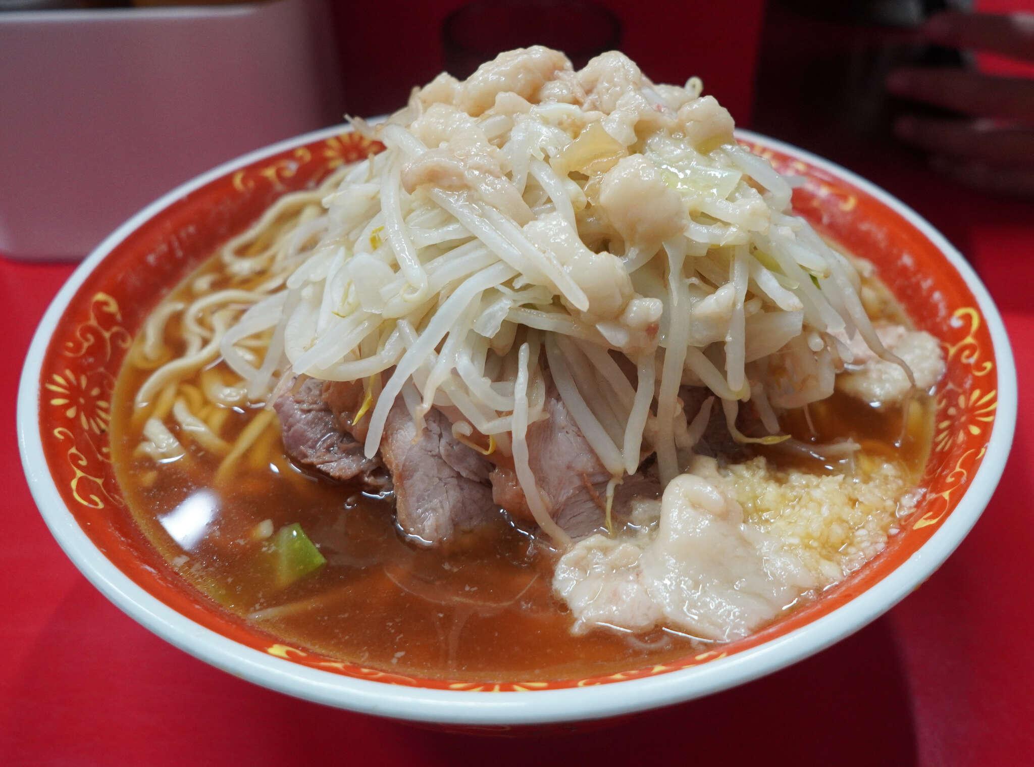 ラーメン二郎 上野毛店 - 三日連続。エイジング効果なのか、じわじわと