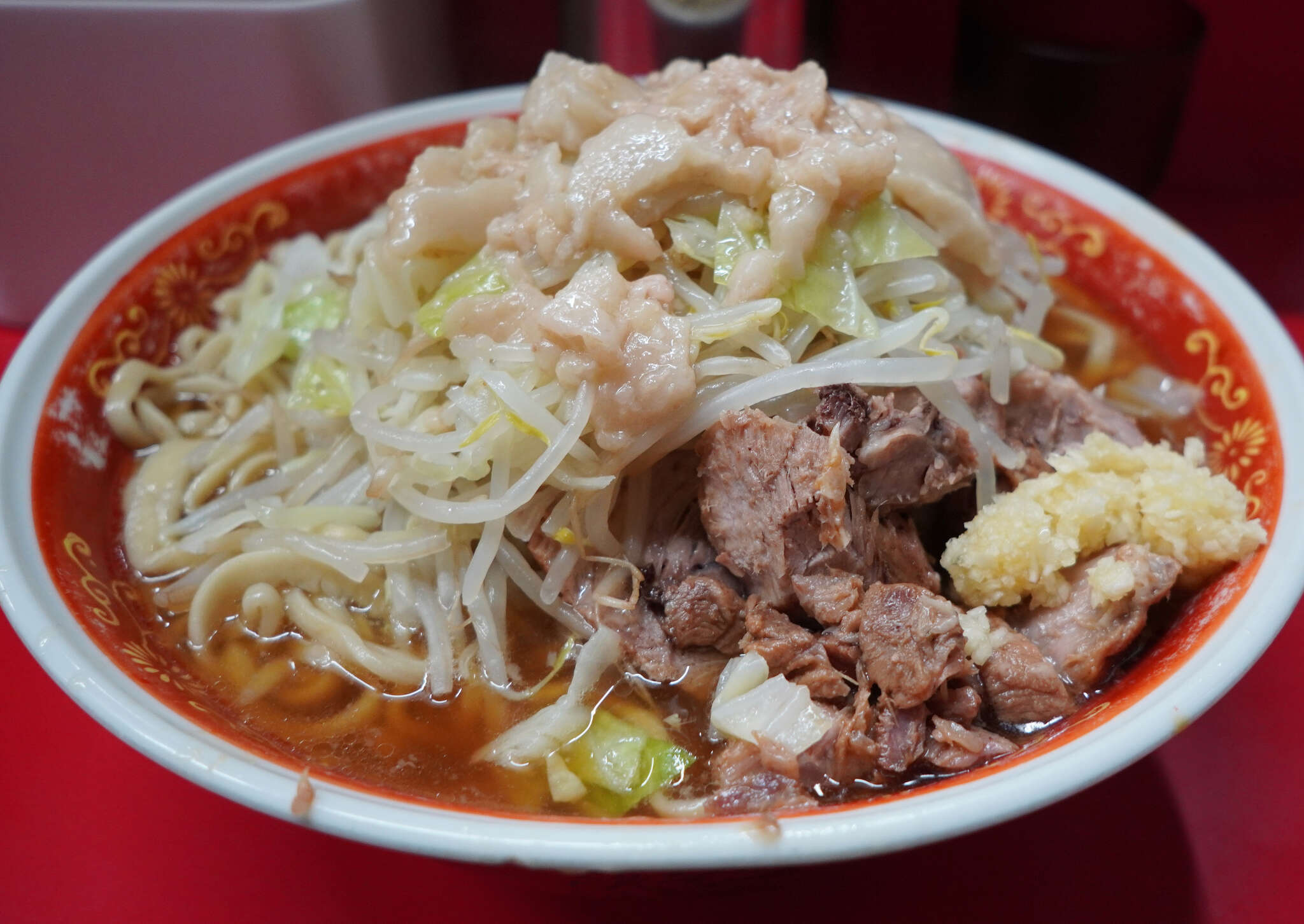ラーメン二郎 上野毛店 - 「良い二郎」の日。目が覚めるようなキリッと