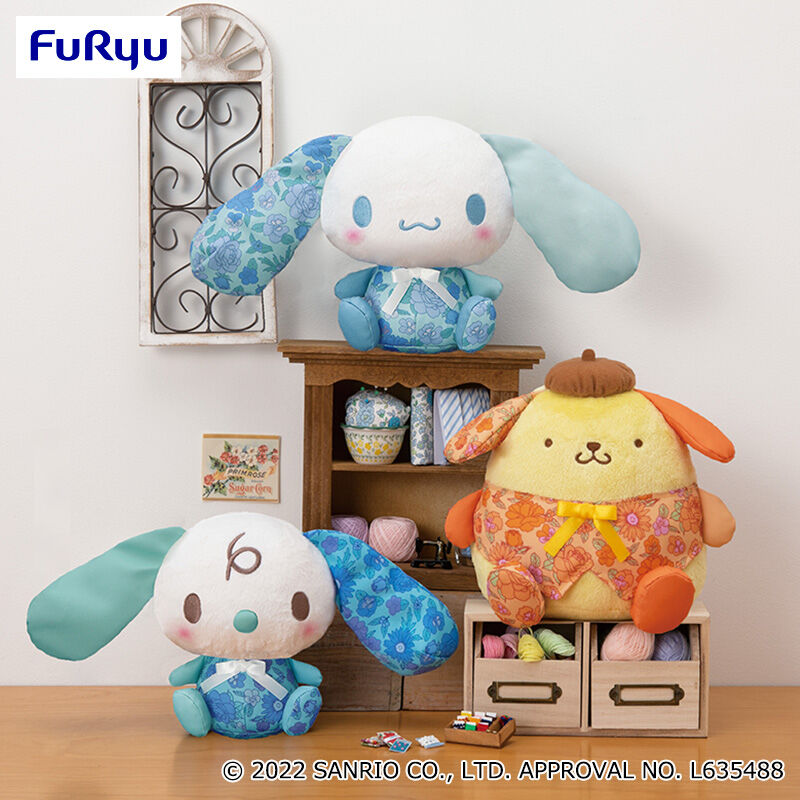 ⚠︎もうすぐ取り下げ商品です！　シナモン フィギュア・ぬいぐるみなど10点セット シナモロール ぬいぐるみセット （サンリオ シナモロール