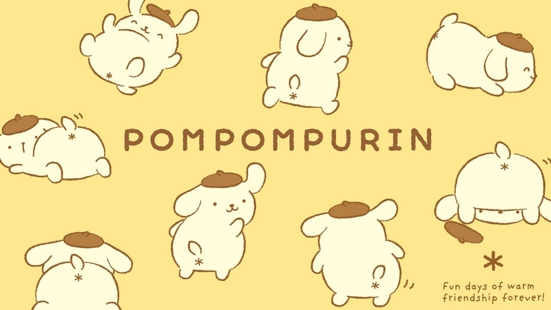 ポムポムプリン おしりぷりぷりプリンデザインシリーズ - 週刊ぽむぽむ