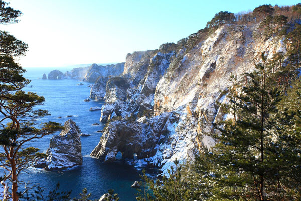 北山崎の風景