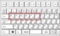 「QWERTY」配列キーボード
