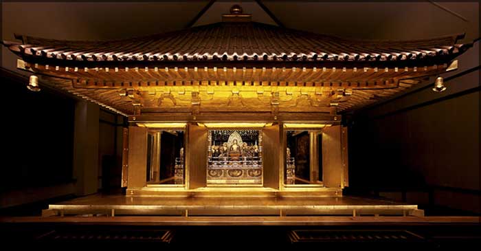 有名な中尊寺「金色堂」