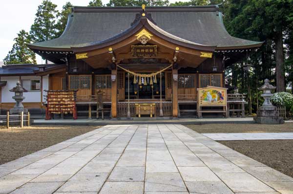 北上市諏訪町「諏訪神社」