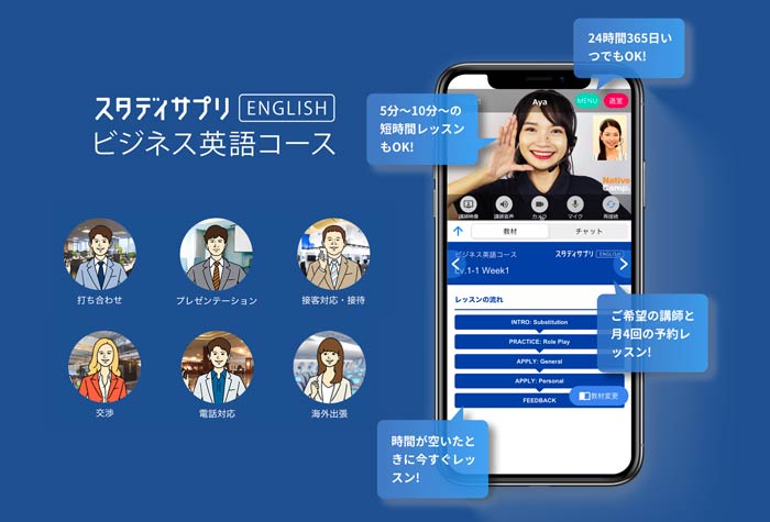 スタディサプリENGLISH「ビジネス英語コース」英会話セットプラン