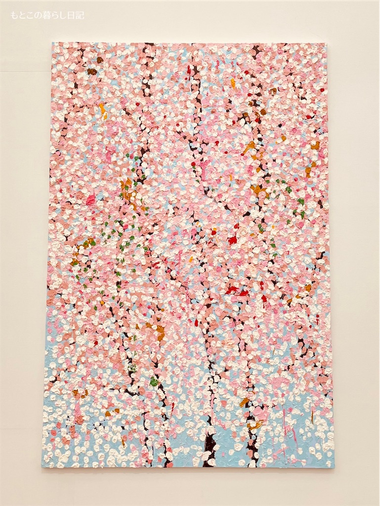 詩人の桜 国立新美術館 ダミアン・ハースト