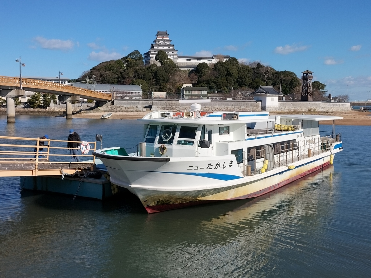高島「宝当神社」行き船着場浚渫完了(時刻表掲載) - 唐津市議会議員