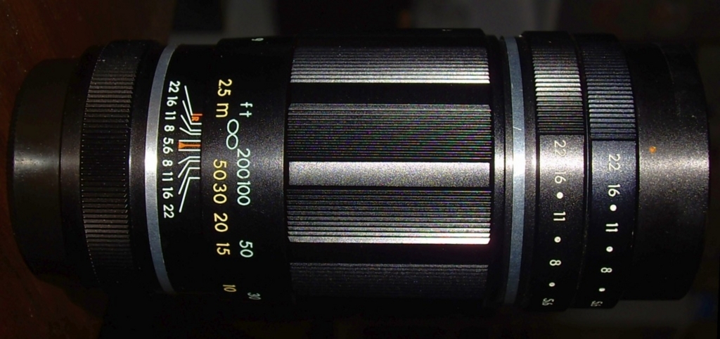 テレタクマー200mmF5.6 - 堺風の頭部 テレタクマー200mmF5.6 - 堺風の頭部