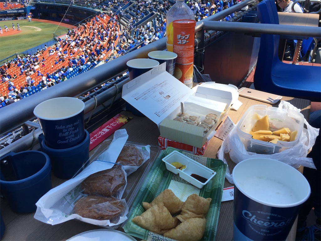 0ー1中日ドラゴンズ 横浜スタジアム 横浜銀行boxシート5 17 4 23 ベイスターズ観戦記 ライブ 野球 おでかけの備忘録