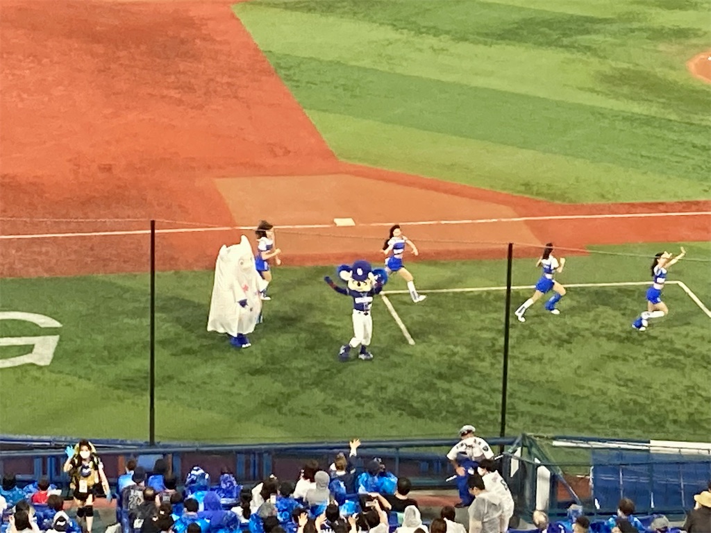 〇6－0中日ドラゴンズ ＠横浜スタジアム DB応援内野指定席B